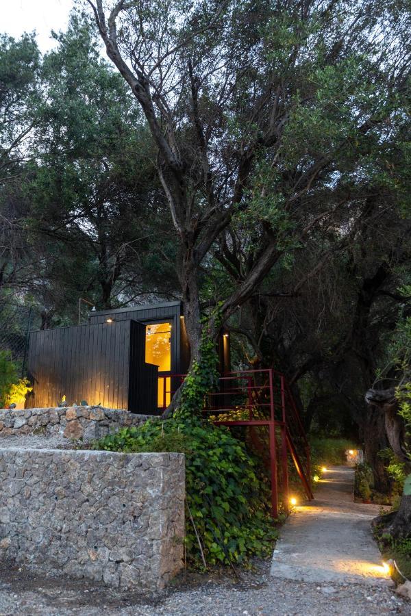Ferienwohnung Paleokastritsa Red Gate Flat Exterior foto